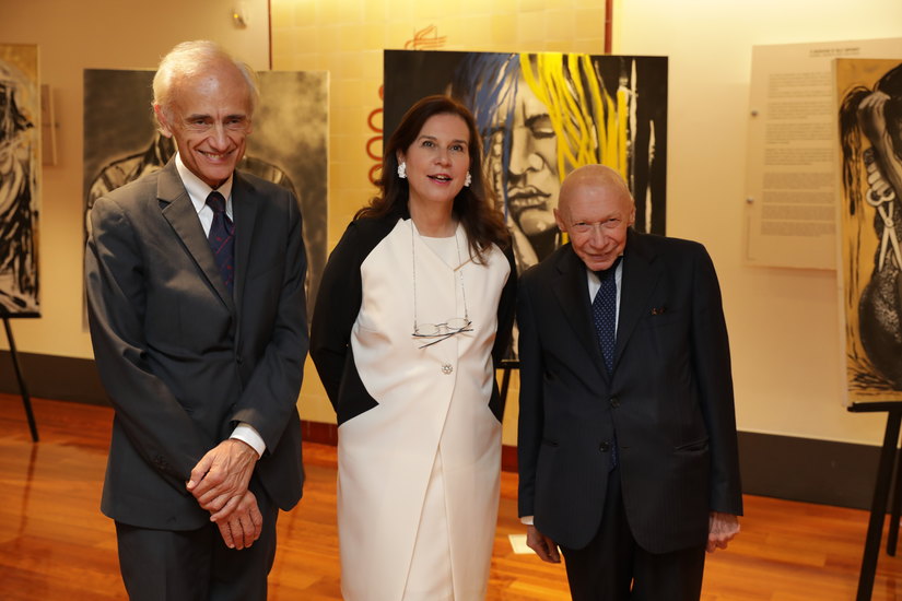 Piero Schiavazzi, Cristina Rossello e Guido Alpa 