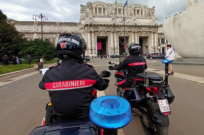 Limpegno A Gradi Dei Carabinieri A Milano E Hinterland A Tutela Della Sicurezza Urbana E