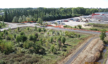 Anno 2011 - L'area del comparto D2C in costruzione 