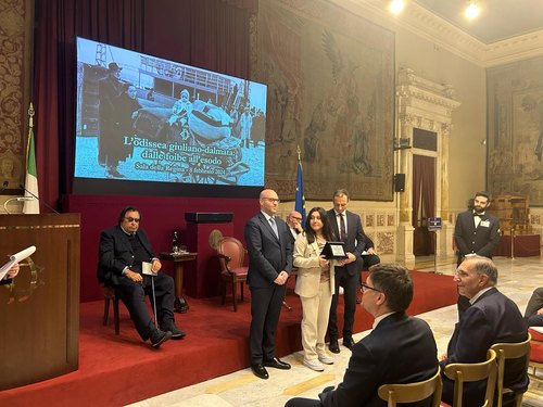 La premiaizone al Quirinale 