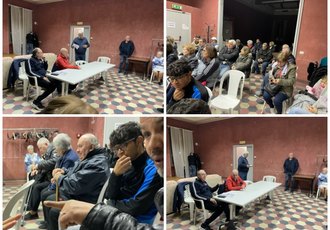 La riunione pubblica svoltasi giovedì 14 marzo a Linate 