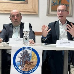 Galdino Cassavia e Riccardo Pase (Cons. Regionale Lega) in un recente incontro pubblico 