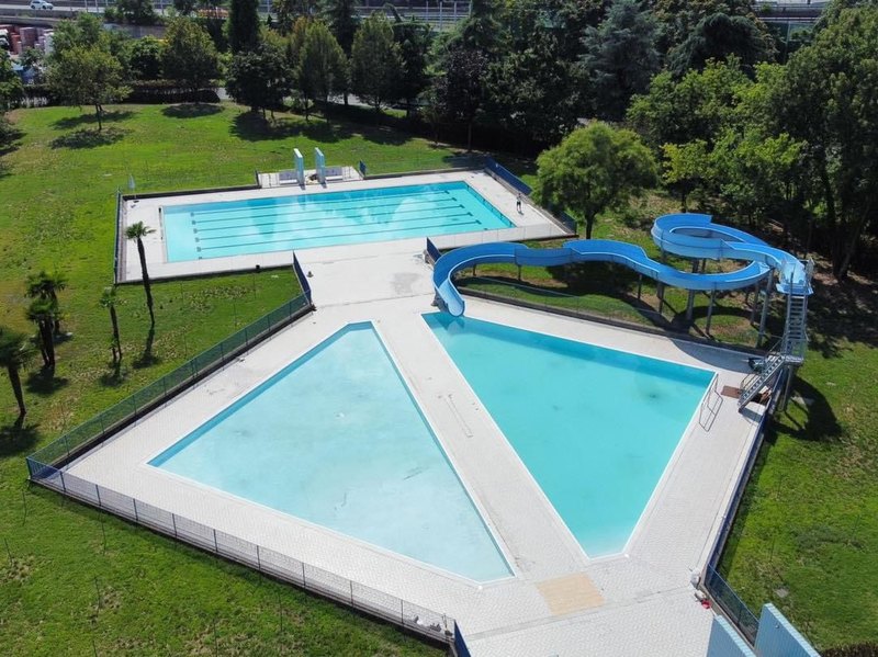 La piscina estiva 