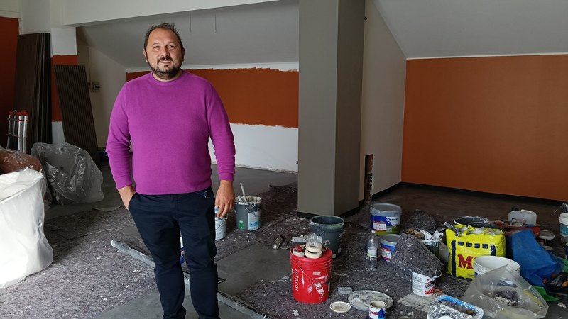 Il sindaco Andrea Coden segue direttamente i lavori per la riapertura del De Sica 