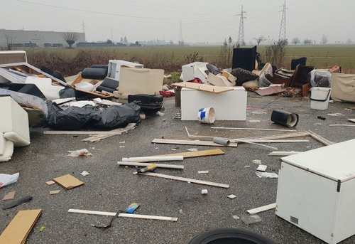 Una discarica abusiva 