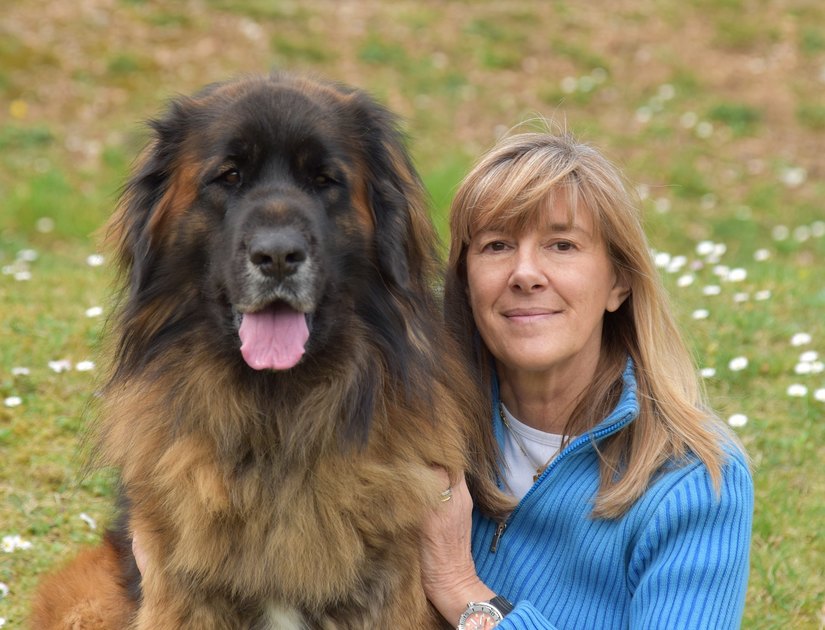 Diana Lanciotti con Benny 