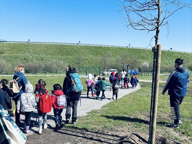 I bambini delle scuole primarie hanno già avuto modo di visitare l'oasi 