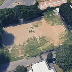 Il campo di calcio come appare oggi 