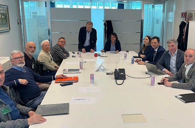 I partecipanti al summit in Regione sul Redefossi 