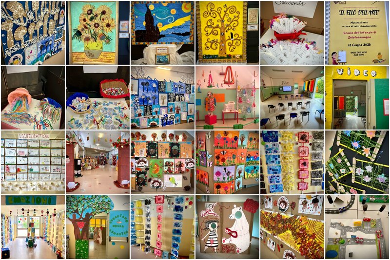 I lavoretti dei piccoli artisti 