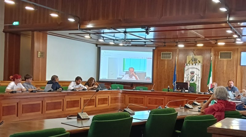 In Commssione l'intervento da remoto di Luca Tosi 