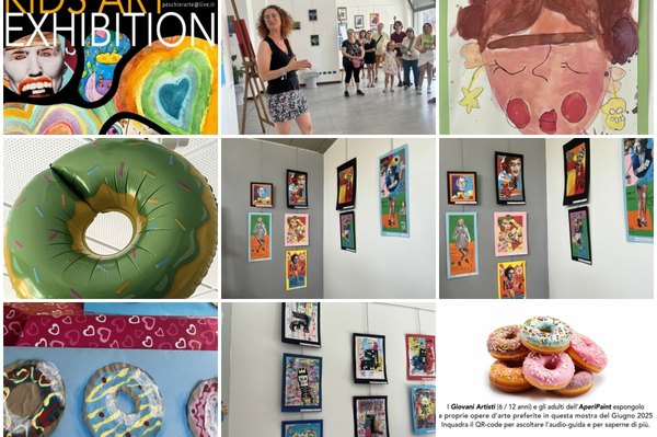 Foto tratte dalla pagina Facebook di Peschiera Arte