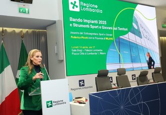 Federica Picchi Sottosegretario con delega a Sport e Giovani di Regione Lombardia 