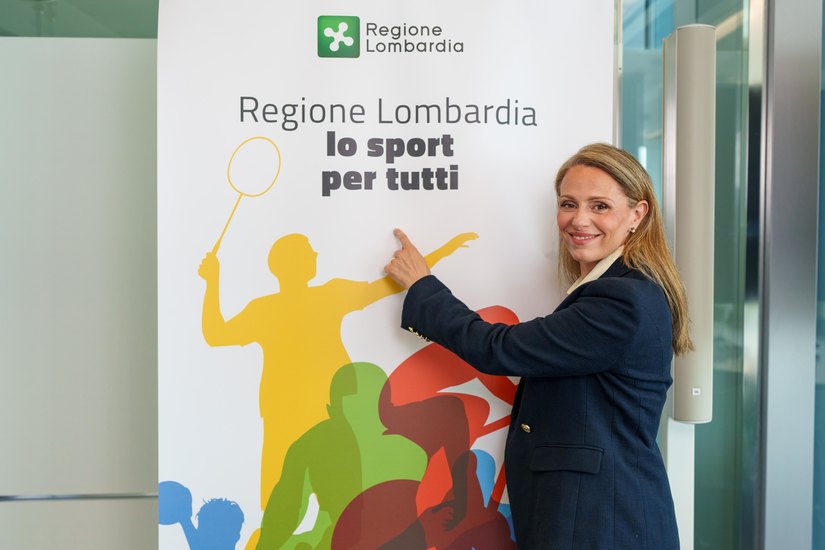 Federica Picchi Sottosegretario con delega a Sport e Giovani di Regione Lombardia 