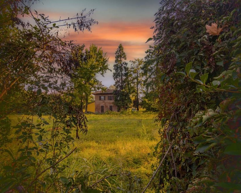 Uno scorcio del Borgo al tramonto 