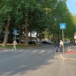 Il passaggio ciclo pedonale non segnalato 