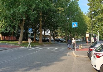 Il passaggio ciclo pedonale non segnalato 