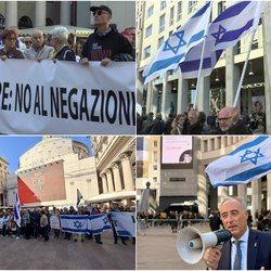 Il sit in in Piazza San Carlo 