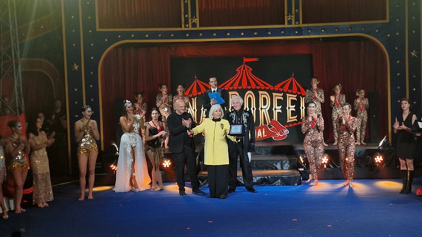 Premiazione di Liana Orfei 