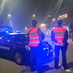 I carabinieri impegnati nei controlli a San Giuliano 