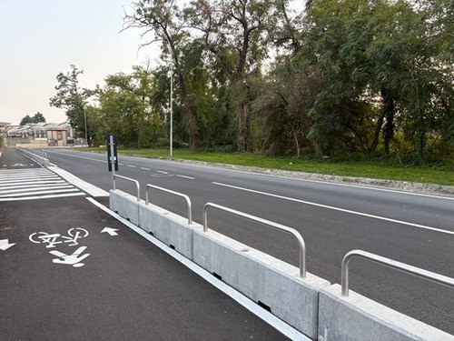 Via Lario riqualificata 
