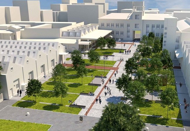 Come sarà piazzale delle Associazioni dopo la riqualificazione 