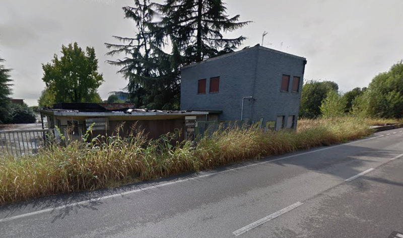 L'area dell'ex cartiera Fedrigoni di via Liberazione a Peschiera Borromeo 