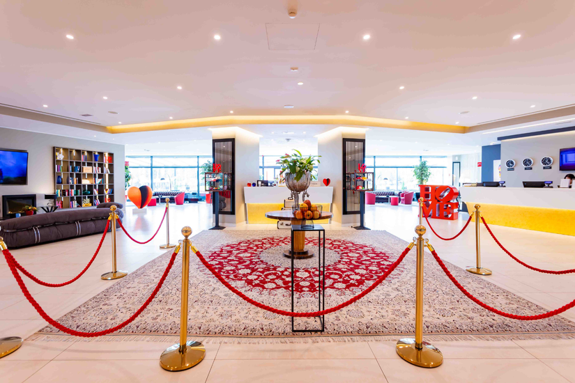 La hall dell'AN Park Hotel 