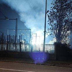 Le fiamme del cortocircuito 