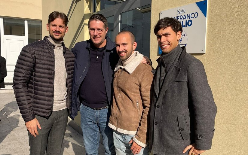 I giovani amministratori della martesana con l’on. Nicola Molteni 