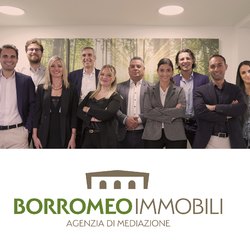 Il team di Borromeo Immobili e il nuovo marchio 