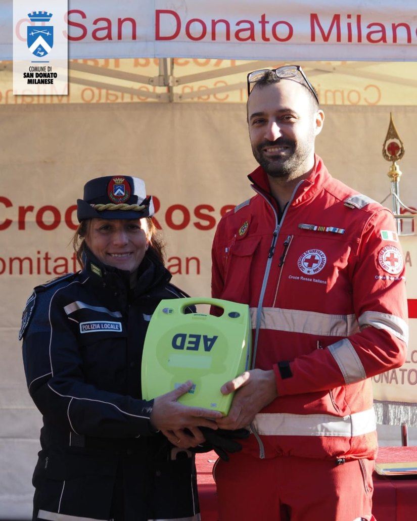 Foto dall'account Facebook del Comune di San Donato Milanese 