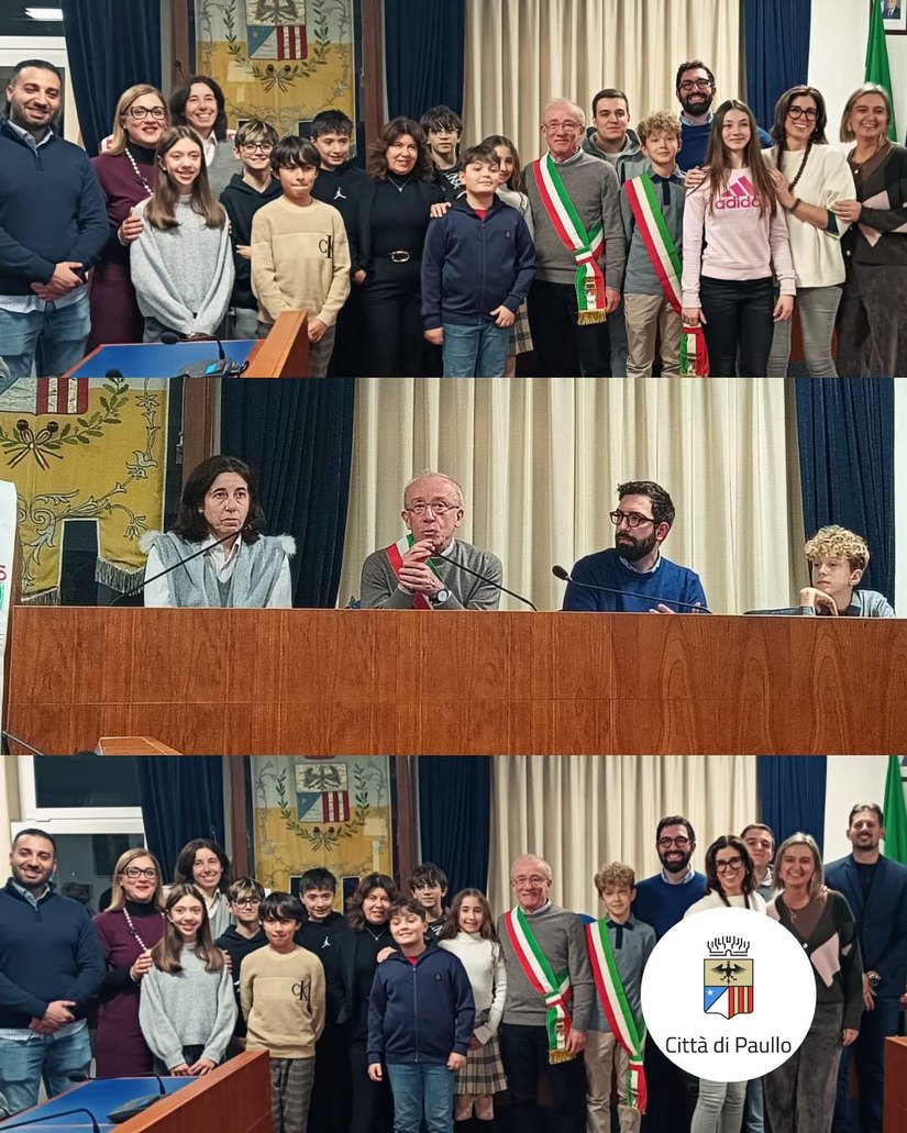 Foto dall'account Facebook della Città di Paullo 