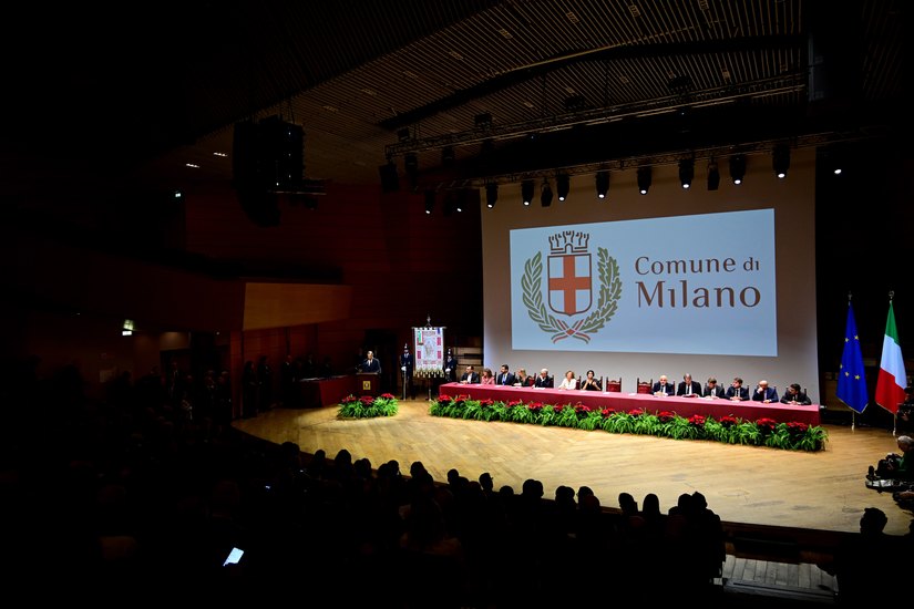 La cerimonia dell'Ambrogino D'Oro 2025 
