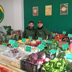 Jonathan e Enzo i gestori di Ortofresco 