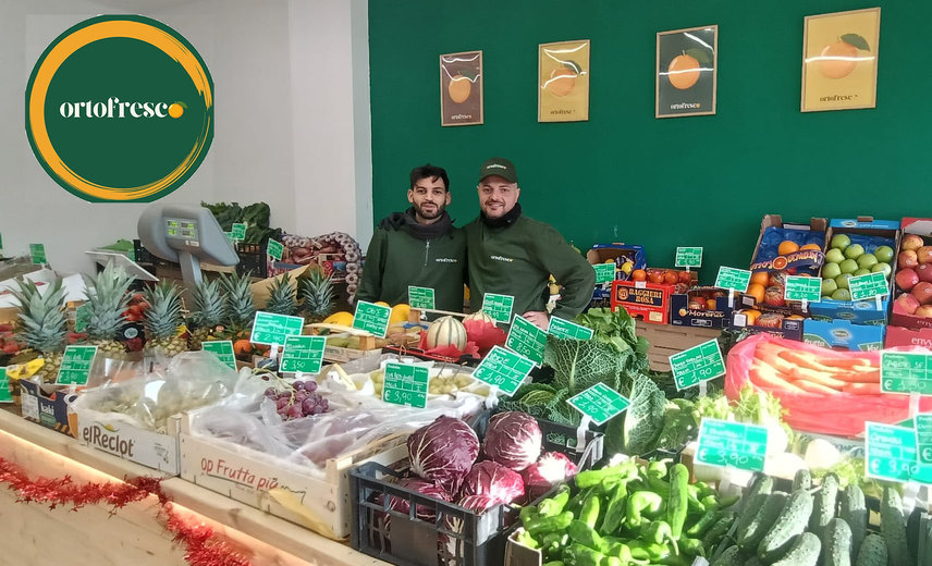 Jonathan e Enzo i gestori di Ortofresco 