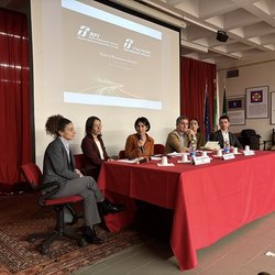 I tecnici Rfi e ItalFer intervenuti all'assemblea 