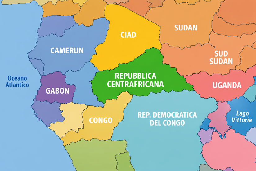 La mappa politica 