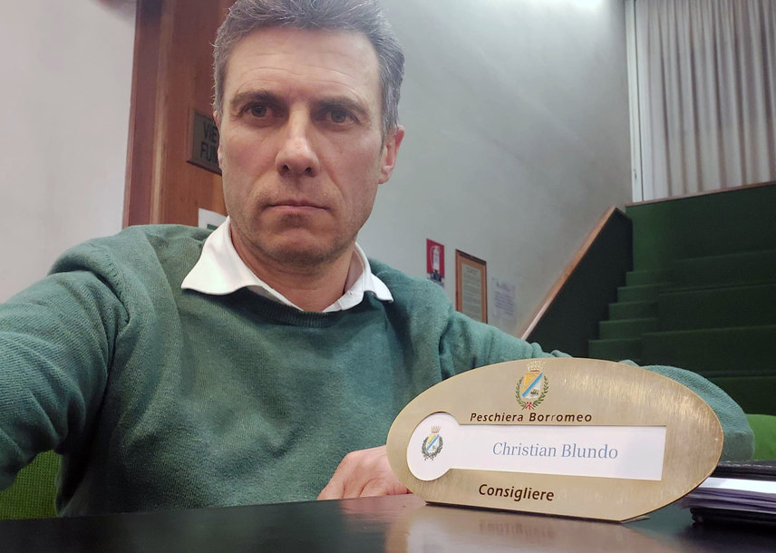 Christian Blundo, neo consigliere di maggioranza 
