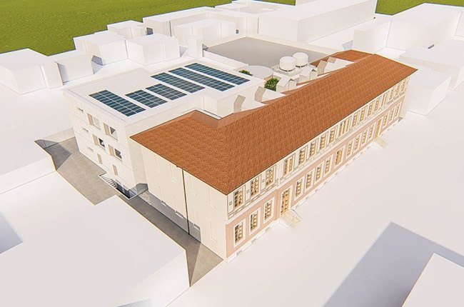 Come sarà l'ex scuola Mazzini dopo la riqualificazione 