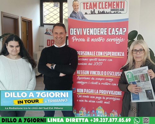 Dillo a 7giorni in tour a Tribiano. 