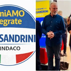 Manuela Mongilli con Adriano Alessandrini 