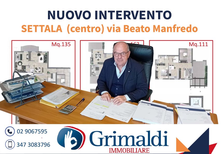 Roberto Benvenuti, titolare della Grimaldi Immobiliare di Mediglia 