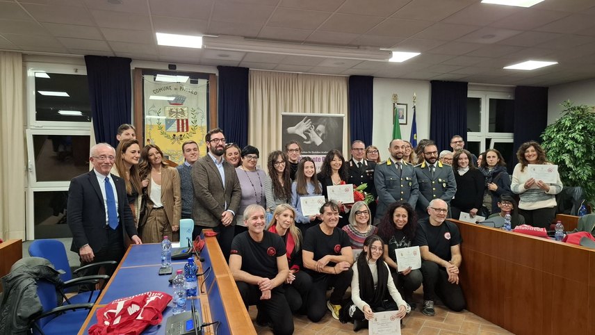 L'ultima inziativa di SicuraMente Donna fatta a Paullo 