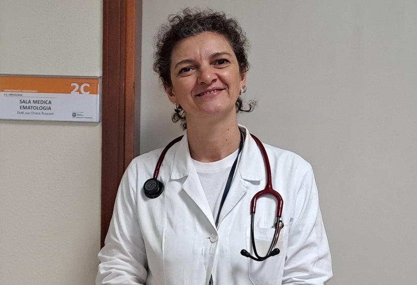 La struttura di Ematologia è diretta dalla dottoressa Chiara Rusconi 