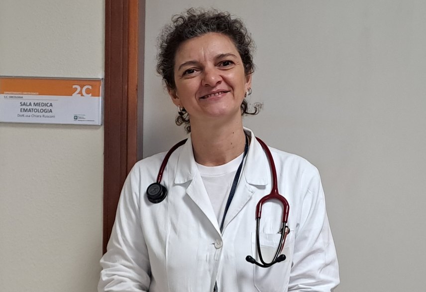 La struttura di Ematologia è diretta dalla dottoressa Chiara Rusconi 