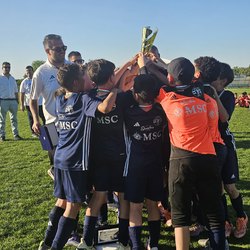 La squadra della Varesina Calcio che vince il campionato 