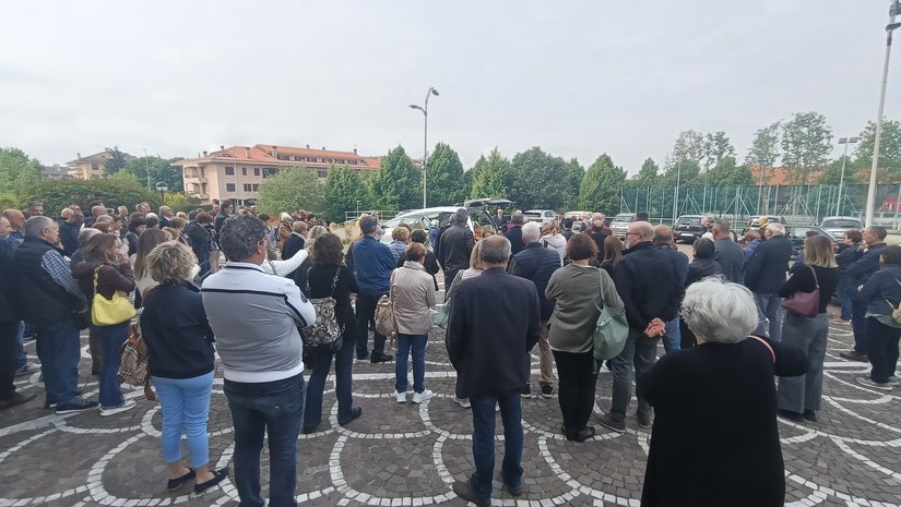 L'ultimo saluto a Barbara 