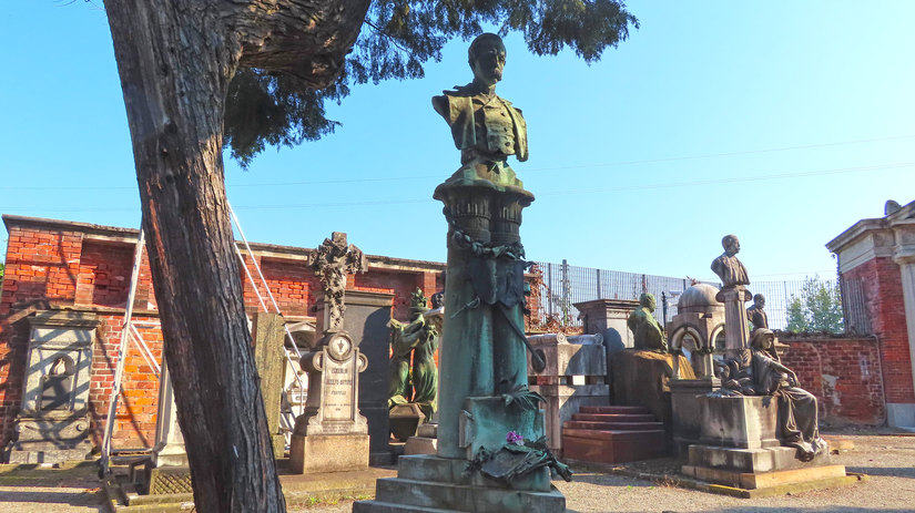 Tomab di Agostino Bertani (cenotafio, il corpo è stato traslato nella cripta del Famedio). Photo: Stefano Brigati 