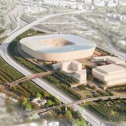 Il progetto per lo stadio del Milan ipotizzato a San Donato 